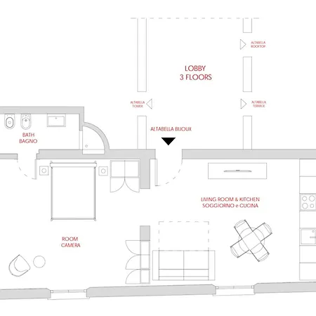 Lejlighed Ciao Bologna - Altabella Apartments